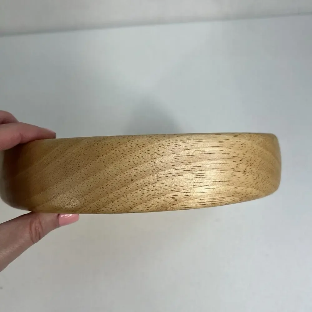 DANSK‎ Scandanavian TEAK MCM Teak Wood Divided Candy Nut Dish Tray Bowl